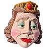 The Queen Faces Card Protector