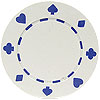 11.5 Gram WHITE SUITED Chip