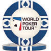 World Poker Tour� 11.5g Blue Clay-Filled Poker Chip